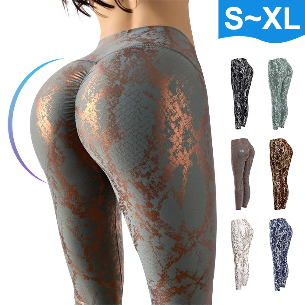 Snakeskin Pattern HighWaist Yoga Pants Women's Push Up Fitness Leggings Sexy Peach Hip Breathable Sports Tight Stretch Yoga Pant
Snakeskin Pattern HighWaist Yoga Pants Women's Push Up Fitness Leggings Sexy Peach Hip Breathable Sports Tight Stretch Yoga Pant