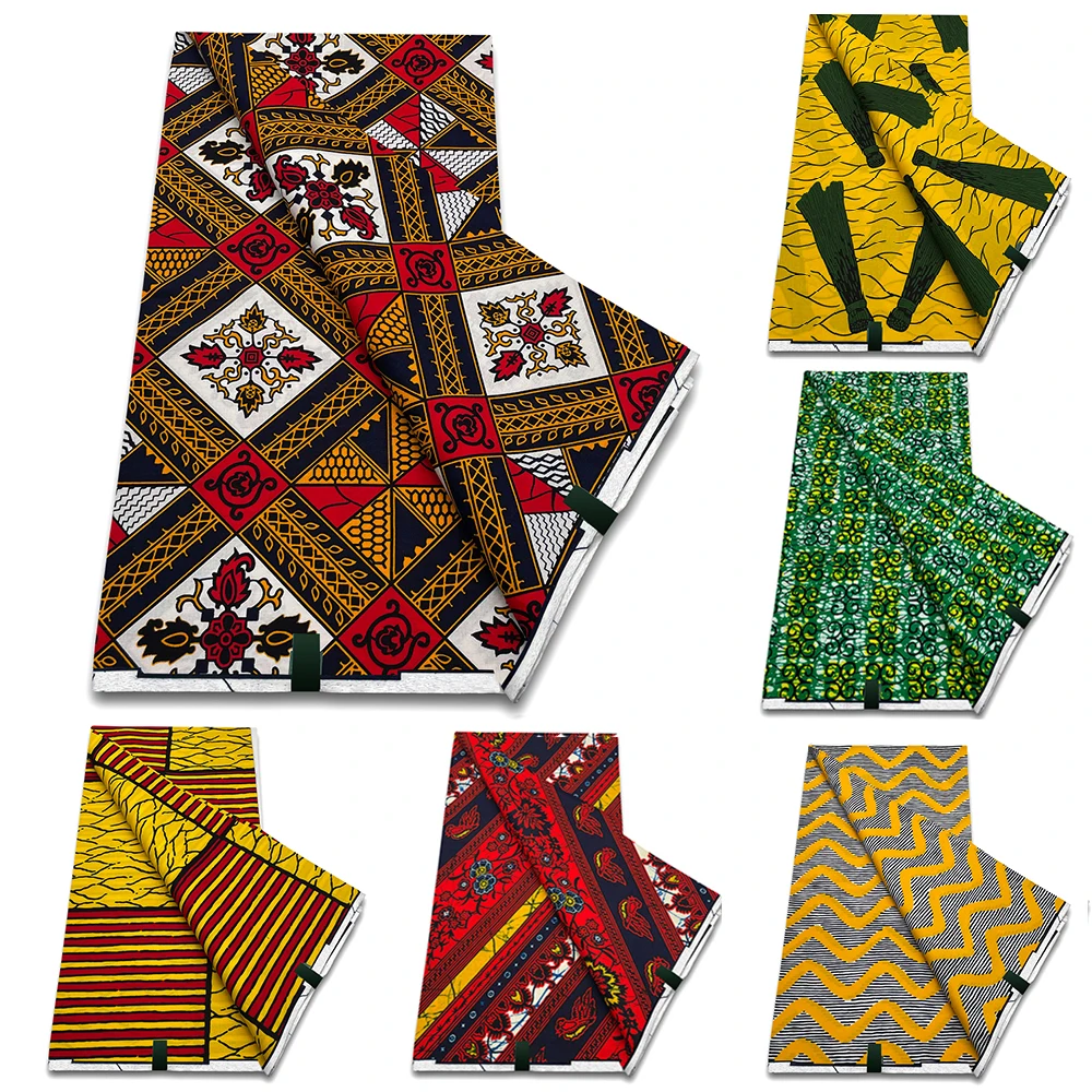 Veritable 100% Cotton Original African Wax Fabric Wax Nigerian Ankara Block Prints Batik Fabric Dutch Pagne 6yard For Sewing VL1
Veritable 100% Cotton Original African Wax Fabric Wax Nigerian Ankara Block Prints Batik Fabric Dutch Pagne 6yard For Sewing VL1