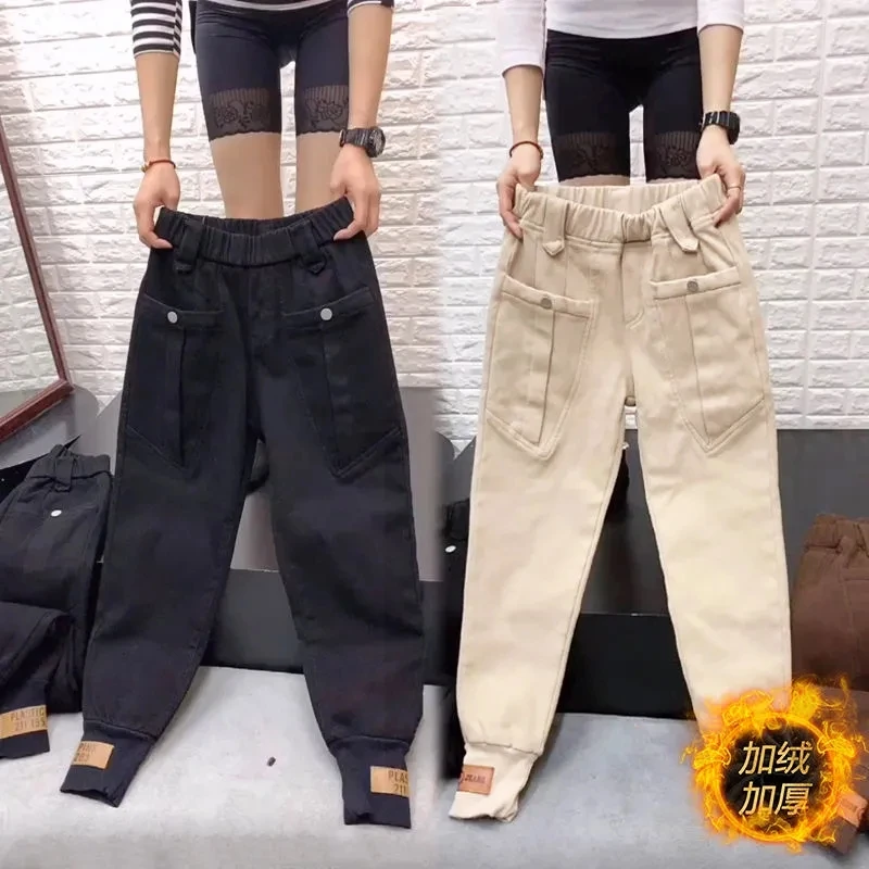 2022 Spring Women Motion Pants High Waist Casual Harlan Trousers Solid Pocket Loose Cargo Pants Slim Feet Trousers 4XL
2022 Spring Women Motion Pants High Waist Casual Harlan Trousers Solid Pocket Loose Cargo Pants Slim Feet Trousers 4XL