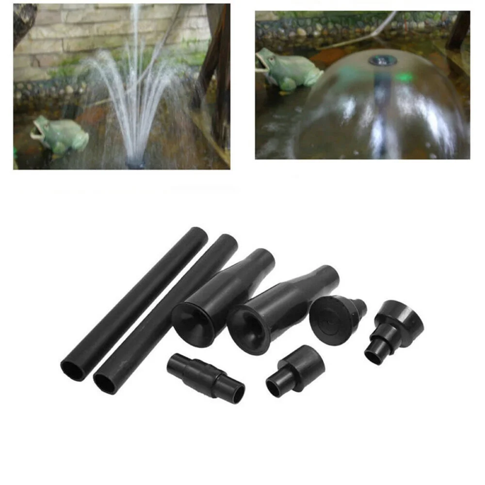 8pcs Plastic Fountain Nozzles Head Garden Fountain Sprinkler Head For Aquariums Fish Tanks Garden Ponds Swimming Pools Black
8pcs Plastic Fountain Nozzles Head Garden Fountain Sprinkler Head For Aquariums Fish Tanks Garden Ponds Swimming Pools Black