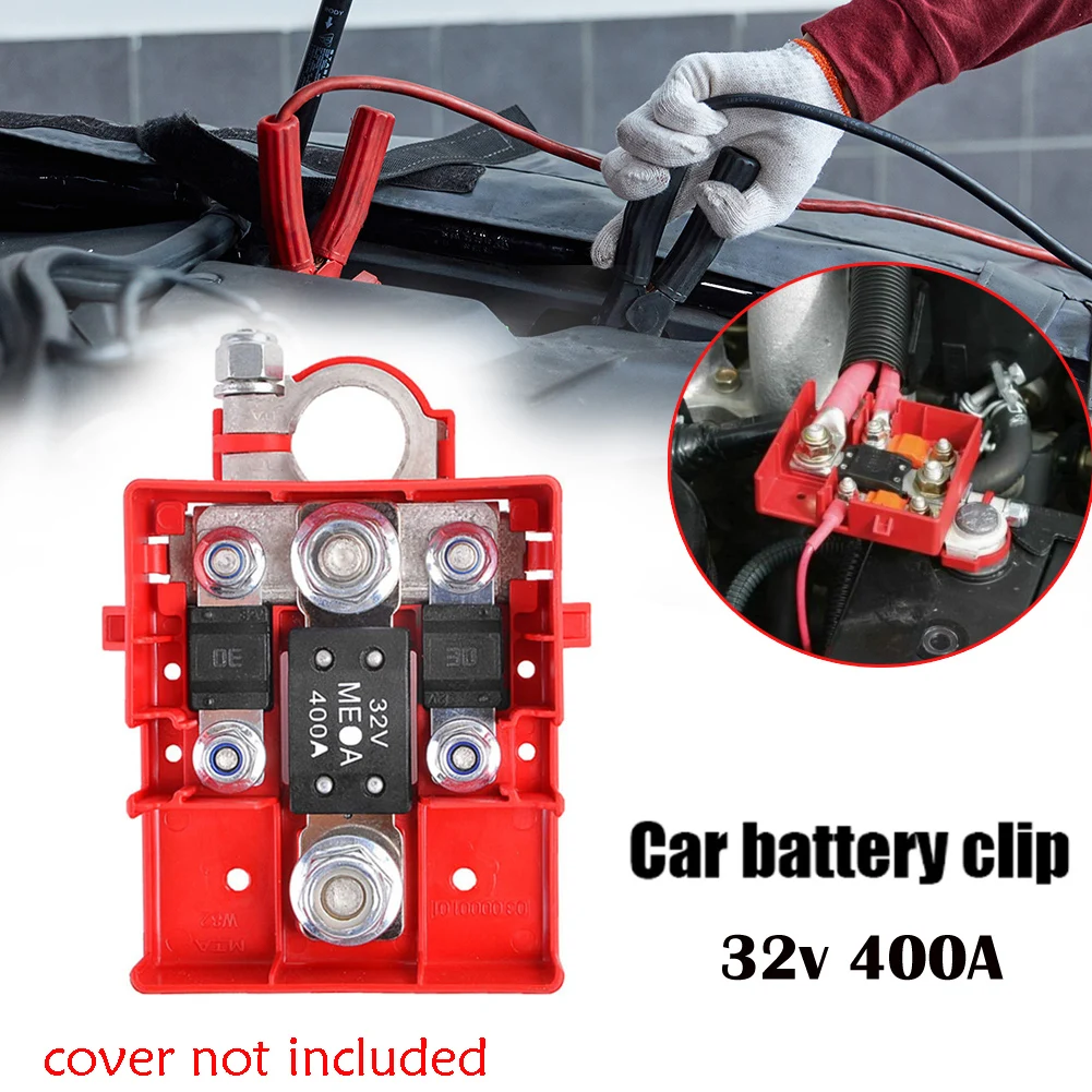 32V 400A Car Battery Distribution Terminal Quick Release Pile Head Connector Three Fuse Sockets For Four-wheel Drive Caravans
32V 400A Car Battery Distribution Terminal Quick Release Pile Head Connector Three Fuse Sockets For Four-wheel Drive Caravans