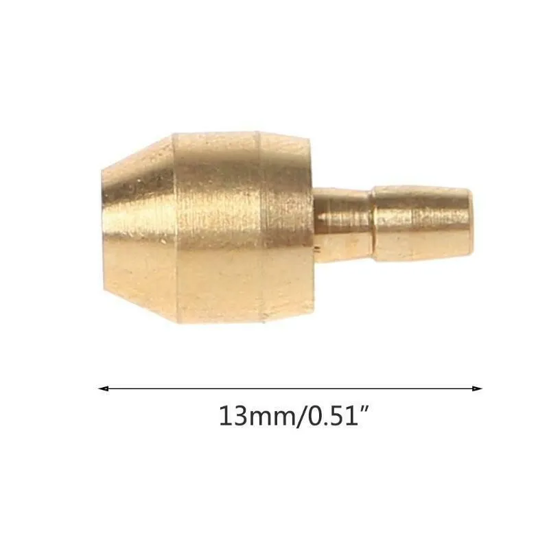 5.4mm tubing Olive Head 5pcs Bicycle Bike Brake Brake Hose Olive/Bushing For Hayes Golden Hydraulic Insert Durable High quality
5.4mm tubing Olive Head 5pcs Bicycle Bike Brake Brake Hose Olive/Bushing For Hayes Golden Hydraulic Insert Durable High quality