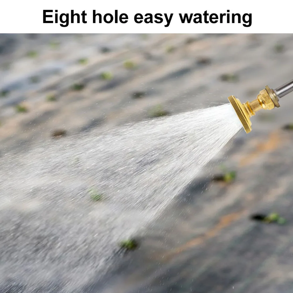 8 Hole Brass Sprayer Nozzle M14 Atomizing Spray Fitting Hose For Garden Plant Watering Mist Sprayer Nozzle Irrigation Tool
8 Hole Brass Sprayer Nozzle M14 Atomizing Spray Fitting Hose For Garden Plant Watering Mist Sprayer Nozzle Irrigation Tool
