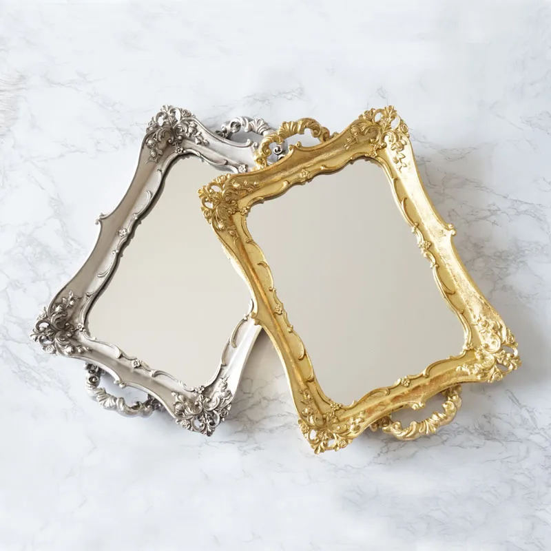 Поднос полимерный декоративный для хранения, креативный лоток для хранения в ретро стиле, с роскошной гравировкой, с ручной росписью, с зерк...
Поднос полимерный декоративный для хранения, креативный лоток для хранения в ретро стиле, с роскошной гравировкой, с ручной росписью, с зерк...