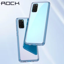 For Samsung S20 Plus Case Ultra thin Crystal Clear Pure Airbags Transparent PC Back Cover for Samsung S20 Plus Case ROCK