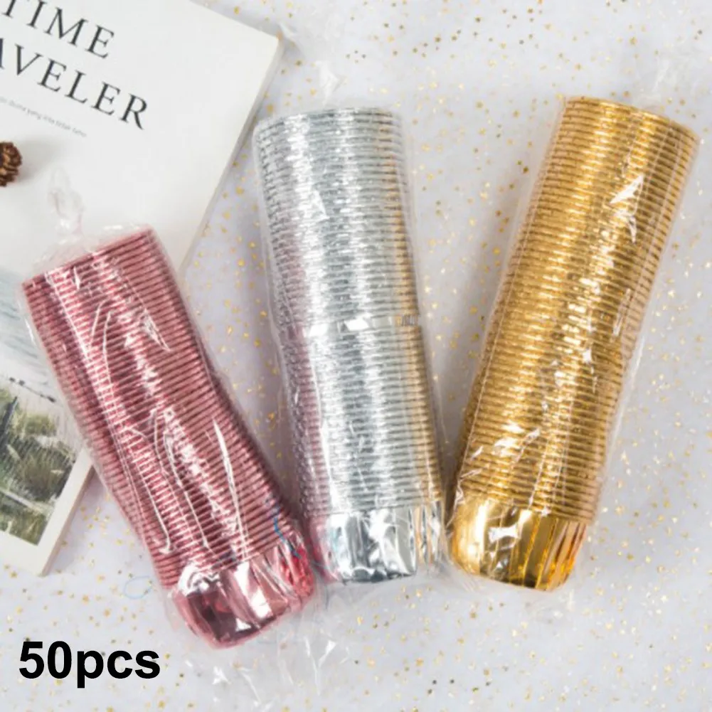 50pcs Large Cupcake Paper Cup Oilproof Cupcake Liner Baking Cup Tray Case Wedding Party Caissettes Golden Muffin Wrapper Paper
50pcs Large Cupcake Paper Cup Oilproof Cupcake Liner Baking Cup Tray Case Wedding Party Caissettes Golden Muffin Wrapper Paper