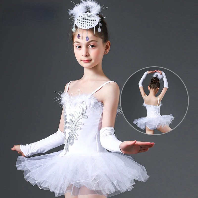 White Children Mesh Ballet Leotards Dress Tutu Skirt Swan Lake Costumes Dancing Cotton Girls Dance Stage Performance Dancewear
White Children Mesh Ballet Leotards Dress Tutu Skirt Swan Lake Costumes Dancing Cotton Girls Dance Stage Performance Dancewear