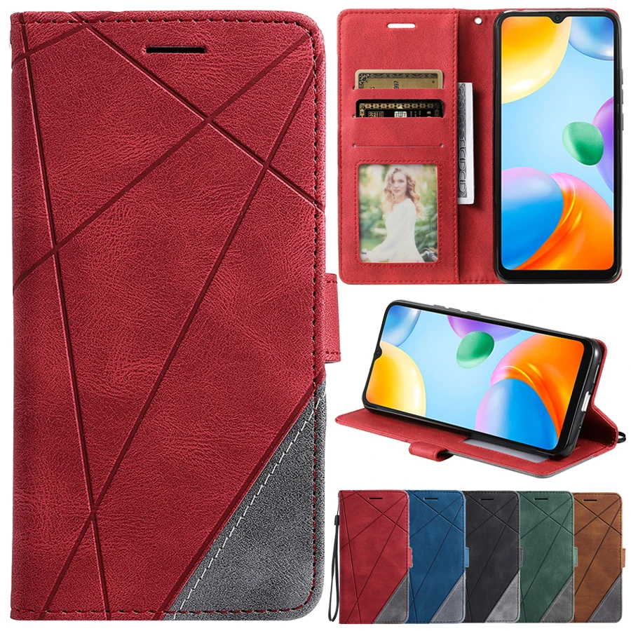 

Wallet Flip Leather Case For Xiaomi Redmi 12C 10C 9A 9C 9T Note 12 Pro 11S 11 Pro 10 Pro 9 Pro 8 7 Poco X5 Pro 11T 12 Lite 12T