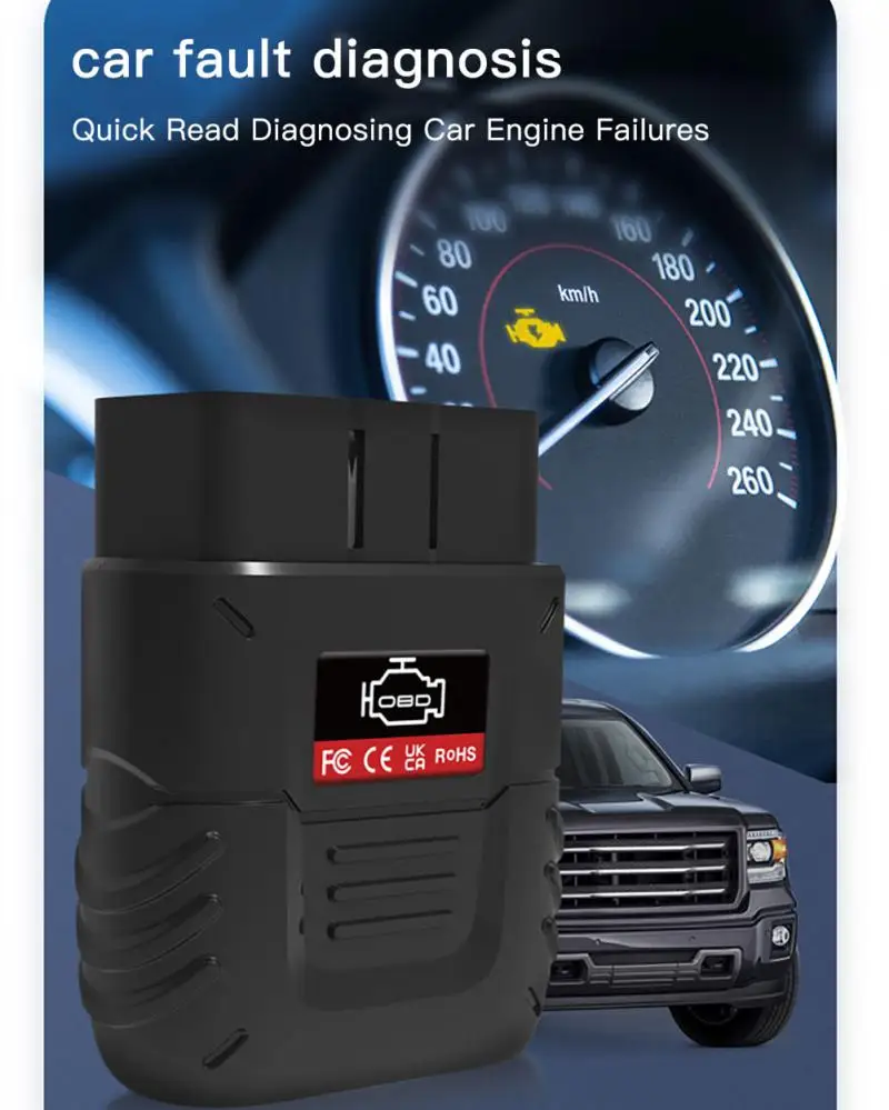 Диагностика автомобиля Obd2 сканер инструмент для обнаружения неисправности автомобиля система двигателя
Диагностика автомобиля Obd2 сканер инструмент для обнаружения неисправности автомобиля система двигателя