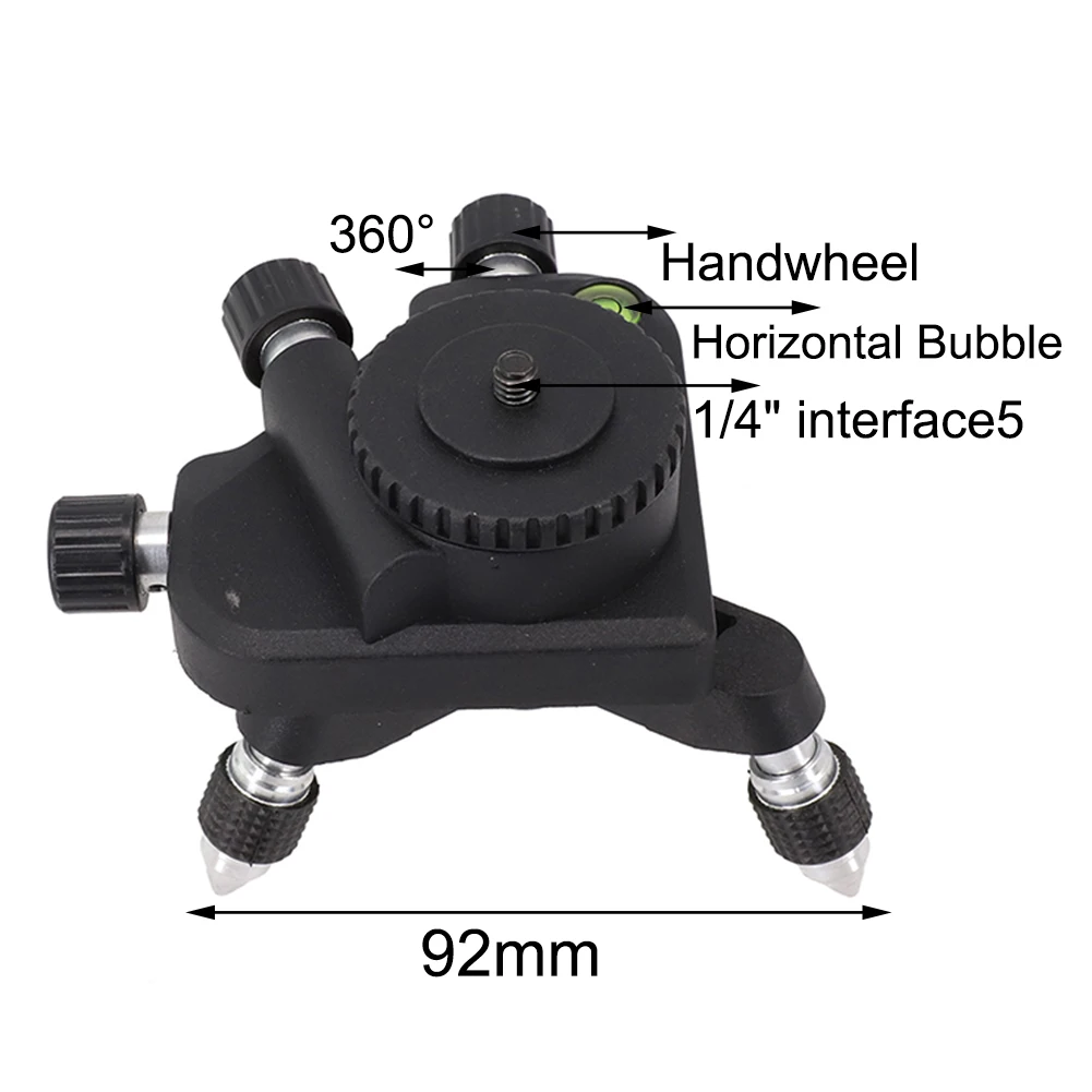 360 Degree Level Adapter Meter Bracket 12 Lines Self Leveling Line Holder Tool For Level Meter Construction Home Decoration
360 Degree Level Adapter Meter Bracket 12 Lines Self Leveling Line Holder Tool For Level Meter Construction Home Decoration