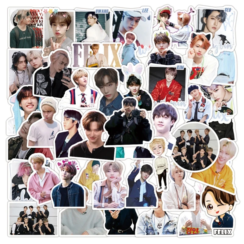 50pcs/pack Kpop Stray Kids Stickers ODDINARY Kpop Album Cute Boys Photo Print Sticker for Korean Stationery Phone Laptop Decors
50pcs/pack Kpop Stray Kids Stickers ODDINARY Kpop Album Cute Boys Photo Print Sticker for Korean Stationery Phone Laptop Decors