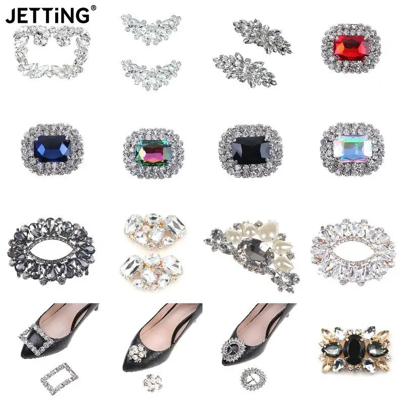 1pc Rhinestones Crystal Decorations Women Shoes Clips DIY Shoe Charms Jewelry Bowknot Shoes Decorative Accessories
1pc Rhinestones Crystal Decorations Women Shoes Clips DIY Shoe Charms Jewelry Bowknot Shoes Decorative Accessories