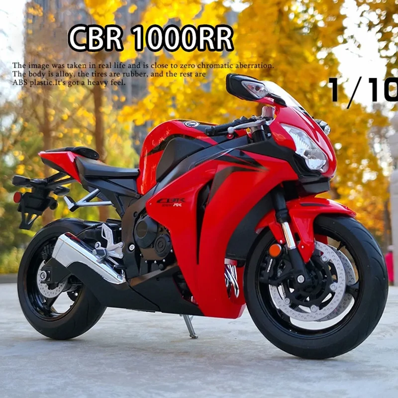 1:10 HONDA CBR1000RR Kawasaki KX250F YZF-R1 Racing Motorcycles Alloy Motorcycle Model Shock Absorbers Collection Toy Car Gift
1:10 HONDA CBR1000RR Kawasaki KX250F YZF-R1 Racing Motorcycles Alloy Motorcycle Model Shock Absorbers Collection Toy Car Gift