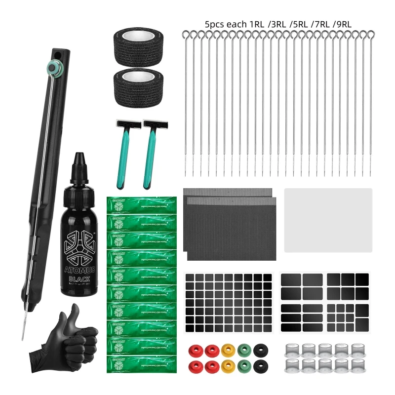 Профессиональная ручная тату-игла с чернилами 
Профессиональная ручная тату-игла с чернилами