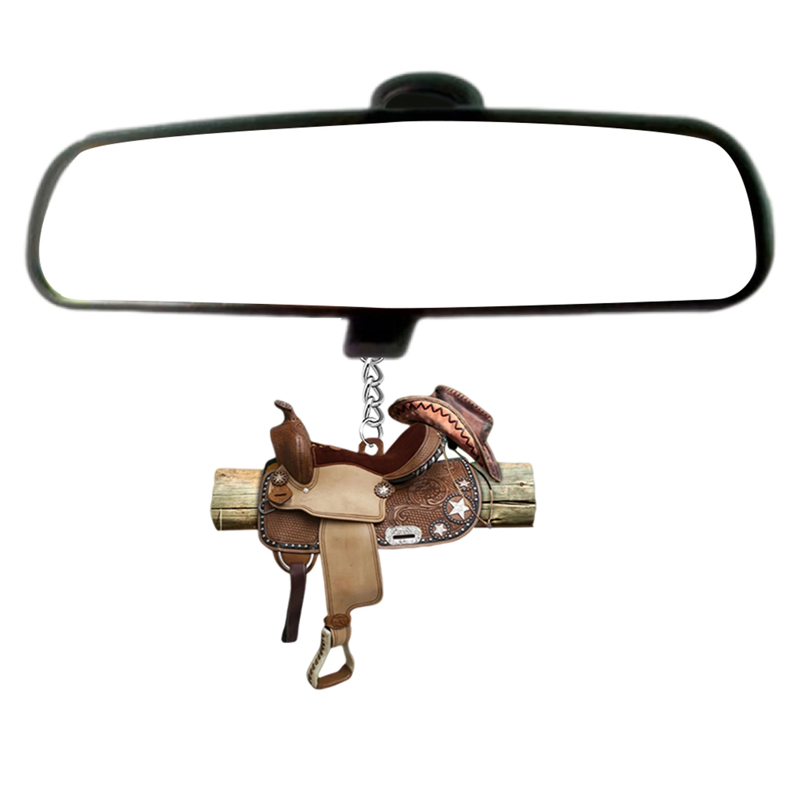 Saddle Acrylic Pendant For Car Western Saddle Keychain Car Rear View Mirror Holder Hangings Accessories Ornaments Home Car
Saddle Acrylic Pendant For Car Western Saddle Keychain Car Rear View Mirror Holder Hangings Accessories Ornaments Home Car