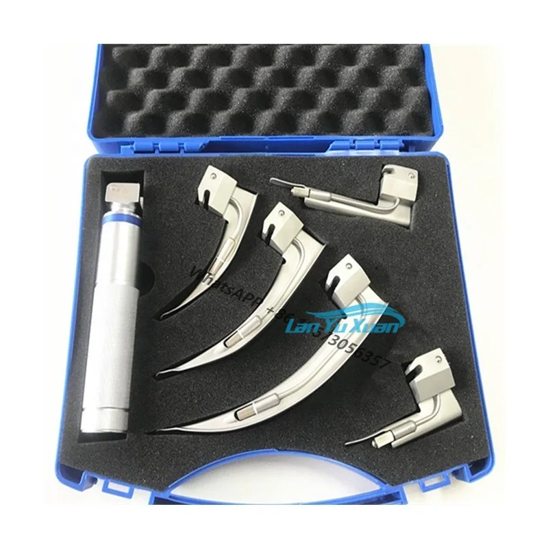 Reusable 304 Stainless Steel Blade Adult Pediatric Use Anesthesia Intubation Bulb Laryngoscope
Reusable 304 Stainless Steel Blade Adult Pediatric Use Anesthesia Intubation Bulb Laryngoscope