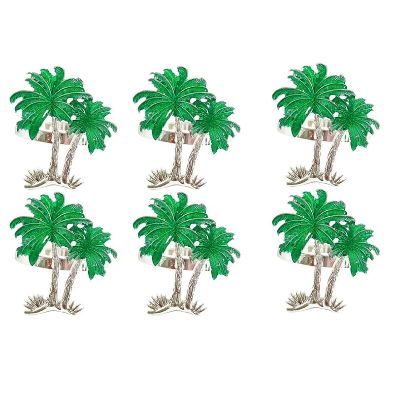 6 Pcs Coconut Tree Napkin Rings,Napkin Rings Holders Green Plant Serviette Holders For Party Wedding Dinner Table Decor
6 Pcs Coconut Tree Napkin Rings,Napkin Rings Holders Green Plant Serviette Holders For Party Wedding Dinner Table Decor