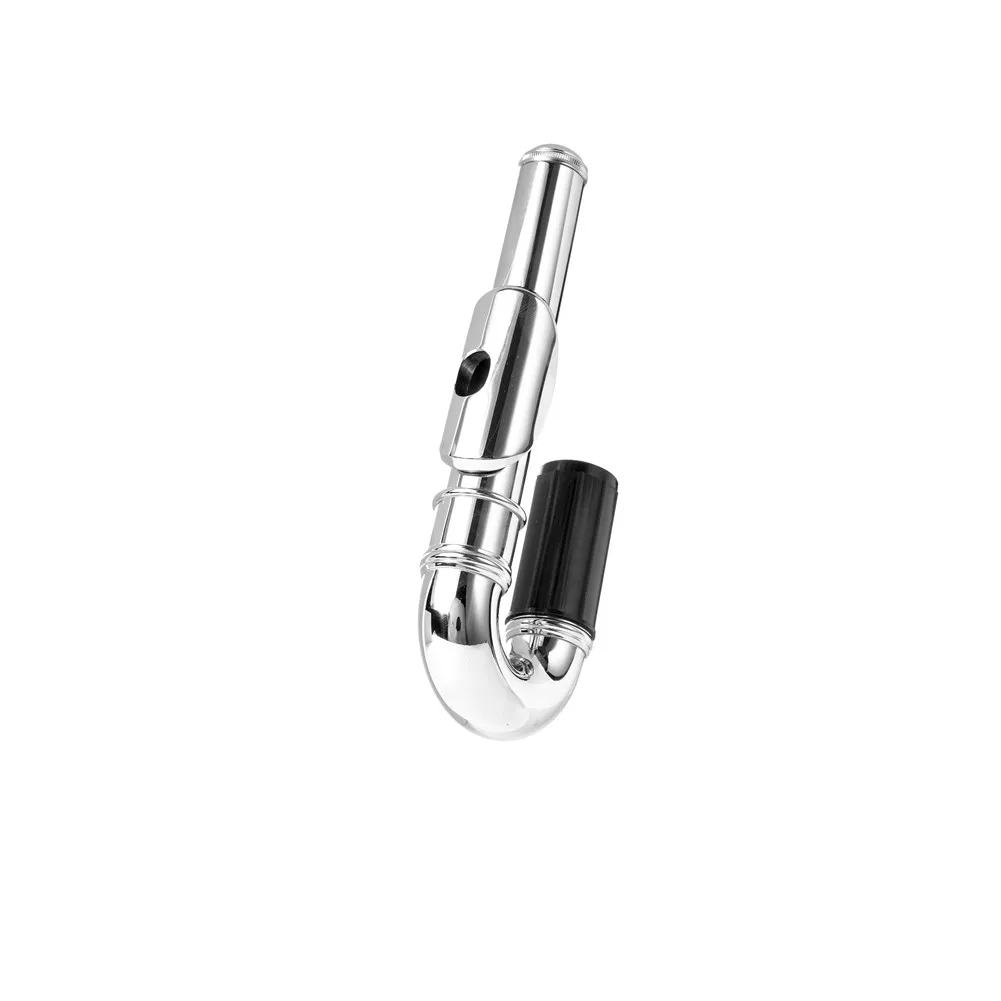 Flute Head Joint Curved Head Joint Mouthpiece Replacement Nickel Plated Brass Plated Flute Woodwind Instrument
Flute Head Joint Curved Head Joint Mouthpiece Replacement Nickel Plated Brass Plated Flute Woodwind Instrument