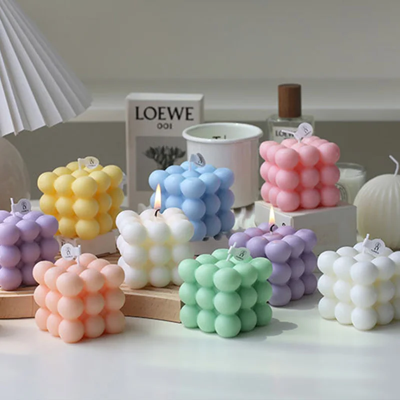 Scented Candle Rubik's Cube Aromatherapy Candles Fragrance Table Decoration Ornaments Wedding Birthday Party Photo Props
Scented Candle Rubik's Cube Aromatherapy Candles Fragrance Table Decoration Ornaments Wedding Birthday Party Photo Props
