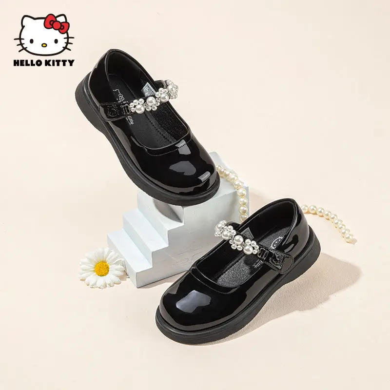 Cute Cartoon Hellokitty Children's Small Leather Shoes Girls Spring and Autumn Mary Jane Princess Shoes Performance Shoes Gift
Cute Cartoon Hellokitty Children's Small Leather Shoes Girls Spring and Autumn Mary Jane Princess Shoes Performance Shoes Gift
