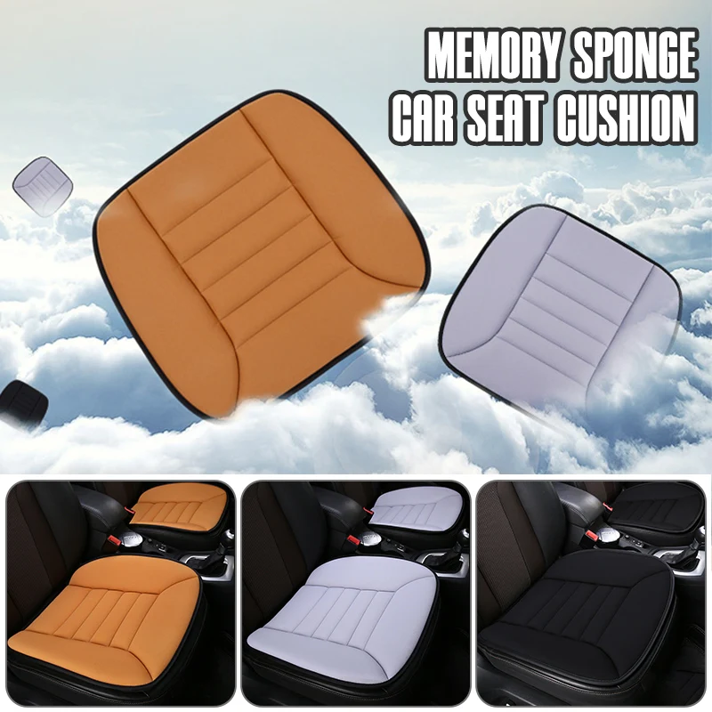 Black Car Front Seat Memory Cotton Cushion Non-slip Breathable Auto Rest Cushion Seat Pillow Office Chair Cushion Universal
Black Car Front Seat Memory Cotton Cushion Non-slip Breathable Auto Rest Cushion Seat Pillow Office Chair Cushion Universal