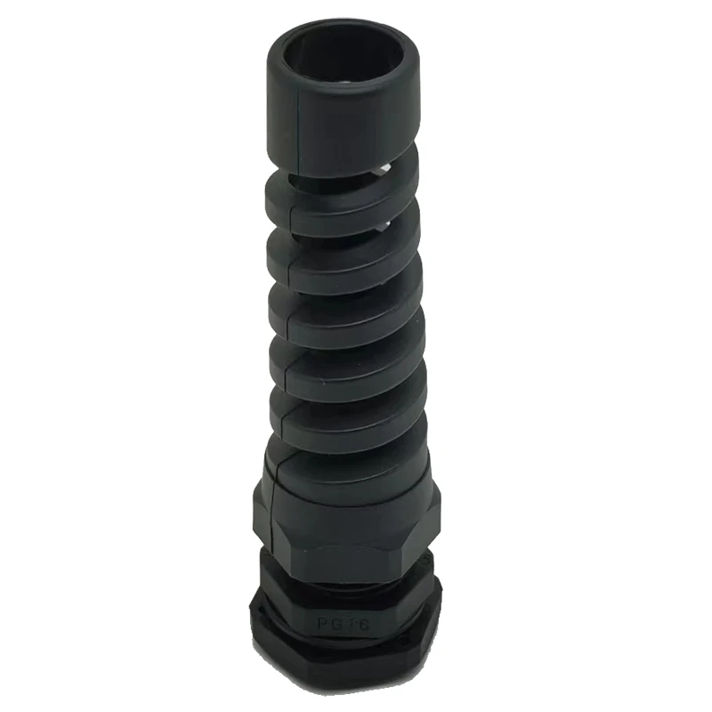 1pcs PA66 Nylon Waterproof Cable Gland PG16 Cable Range 10~14mm Thread Length 10mm Anti-fold Spring Wire Quick Connector
1pcs PA66 Nylon Waterproof Cable Gland PG16 Cable Range 10~14mm Thread Length 10mm Anti-fold Spring Wire Quick Connector