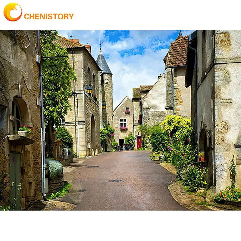 CHENISTORY Diamond Painting House Street Landscape Cross Stitch Sale Diamond Mosaic Embroidery Rhinestone Art Diy Children'S Gif
CHENISTORY Diamond Painting House Street Landscape Cross Stitch Sale Diamond Mosaic Embroidery Rhinestone Art Diy Children'S Gif