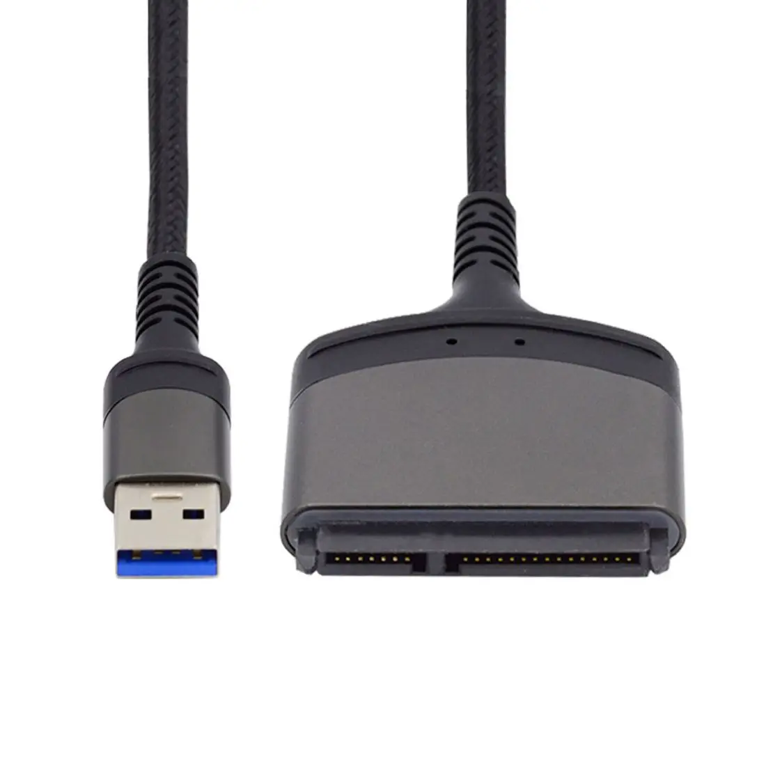 Кабель-адаптер CY, 2,5 дюйма, SATA на USB 3,0, USB 3.0 Type-A на SATA 22Pin, для жесткого диска 2,5 дюйма, драйвер SSD 5 Гбит/с
Кабель-адаптер CY, 2,5 дюйма, SATA на USB 3,0, USB 3.0 Type-A на SATA 22Pin, для жесткого диска 2,5 дюйма, драйвер SSD 5 Гбит/с