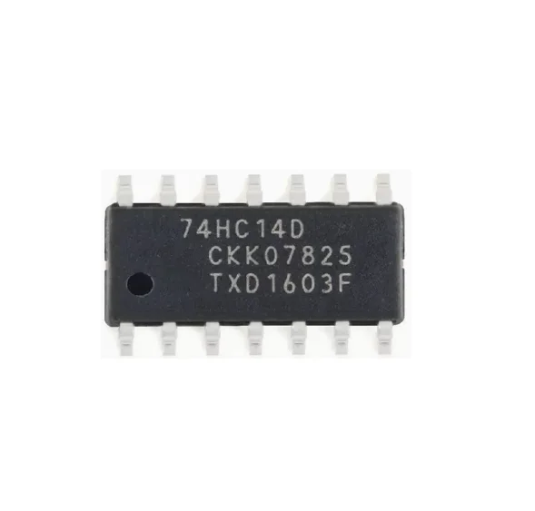 SN74HC14DR новые и оригинальные электронные детали, интегральная схема IC SN74HC14DR
SN74HC14DR новые и оригинальные электронные детали, интегральная схема IC SN74HC14DR