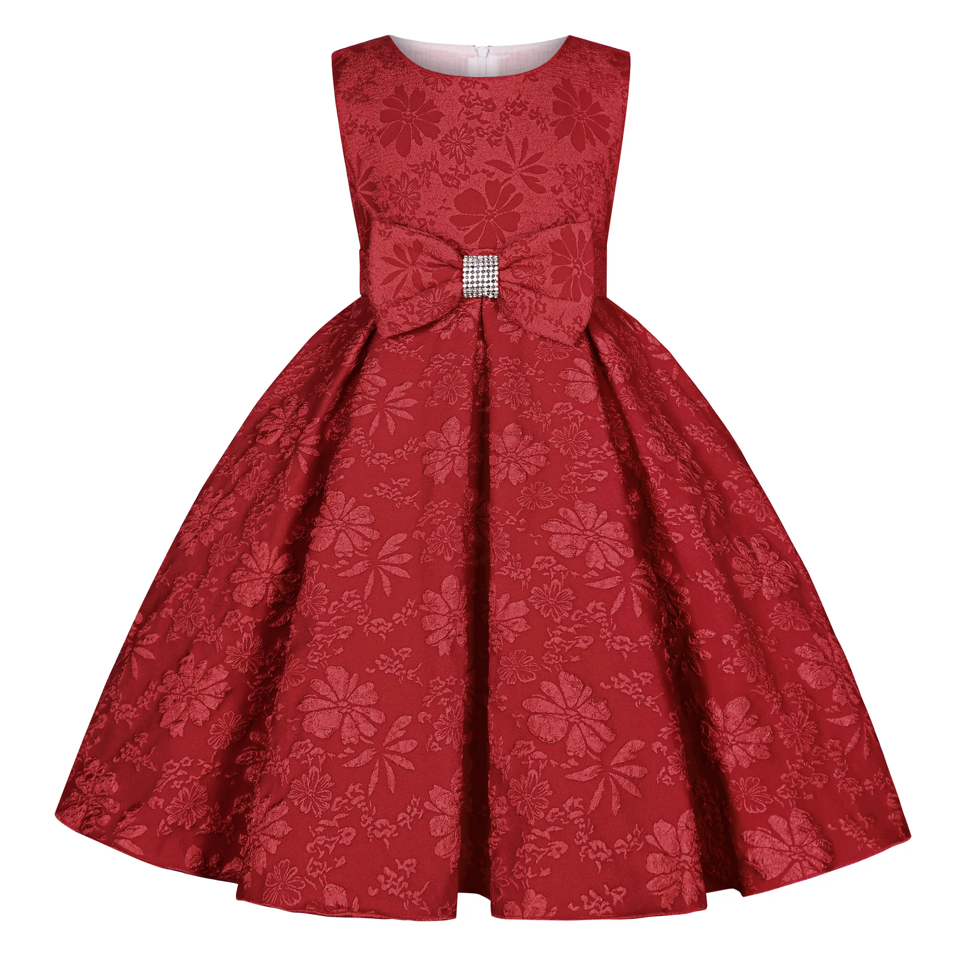 Summer New Girls' Princess Dress Sleeveless Bow Sequin Christmas Wedding Puffy Dress Show Performance Dress
Summer New Girls' Princess Dress Sleeveless Bow Sequin Christmas Wedding Puffy Dress Show Performance Dress