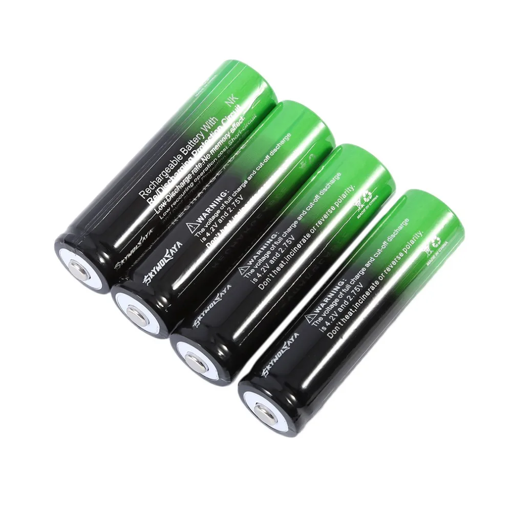 3,7 V Lithium-ionen-akku für taschenlampe scheinwerfer 1/2/4/6/8/10 stück akkus battery 18650
3,7 V Lithium-ionen-akku für taschenlampe scheinwerfer 1/2/4/6/8/10 stück akkus battery 18650