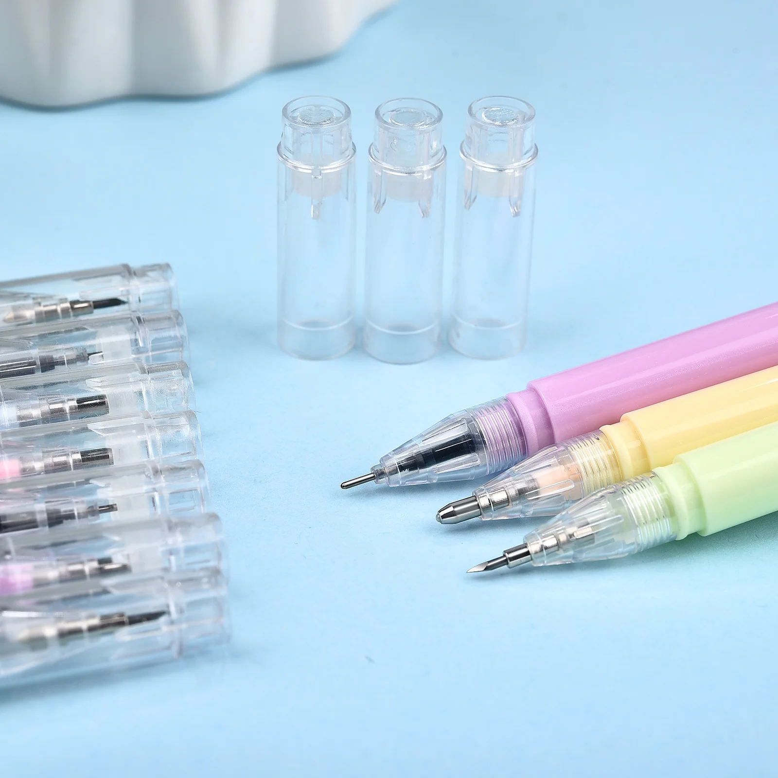 New Double Head Cutting Knife Gel Pen Portable Utility Knife Paper Cutting Pen DIY Craft Tools Sticker Washi Tape Cutter
New Double Head Cutting Knife Gel Pen Portable Utility Knife Paper Cutting Pen DIY Craft Tools Sticker Washi Tape Cutter