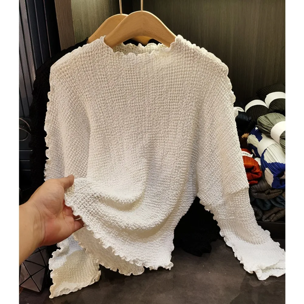 Женская футболка с круглым вырезом, круглым вырезом и рукавом «летучая мышь»
Женская футболка с круглым вырезом, круглым вырезом и рукавом «летучая мышь»