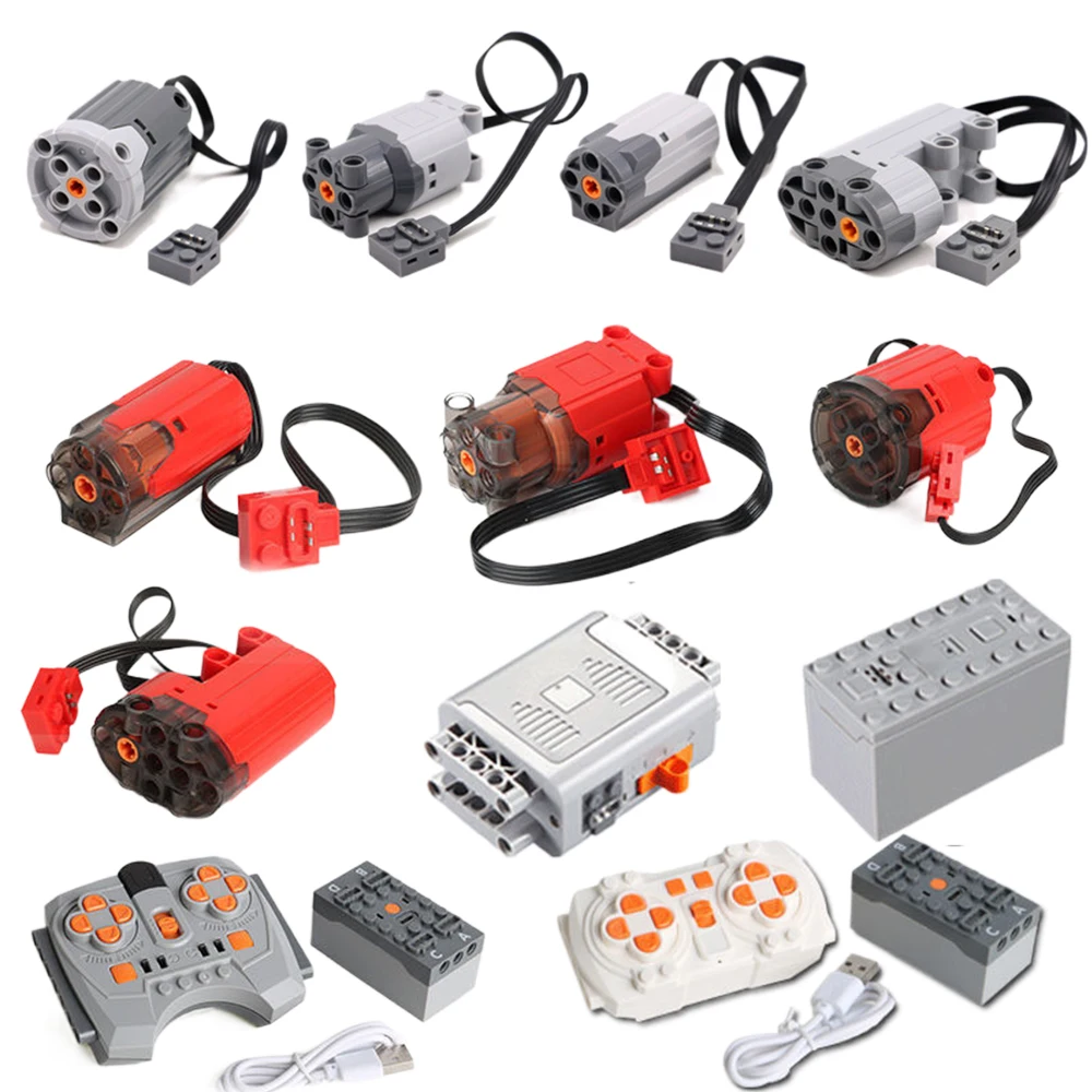 Building Block Motor Red Diamond Motor Technology Parts Multifunctional Tool Servo Motor Compatible with All Building Block Toys
Building Block Motor Red Diamond Motor Technology Parts Multifunctional Tool Servo Motor Compatible with All Building Block Toys
