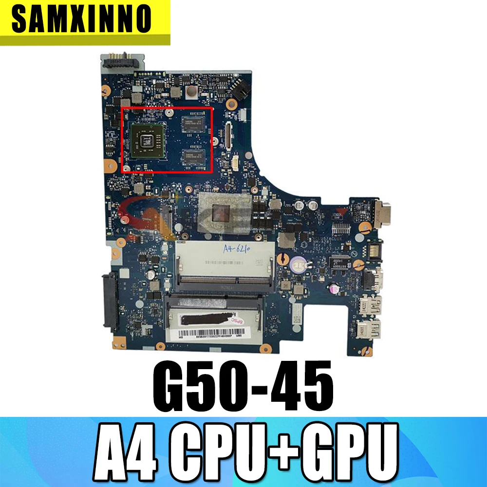 FAST SHIPPING,BRAND NEW, ACLU5 / ACLU6 NM-A281 G50-45 LAPTOP MOTHERBOARD FOR LENOVO G50-45 MAINBOARD ,ONBOARD CPU A4+GPU
FAST SHIPPING,BRAND NEW, ACLU5 / ACLU6 NM-A281 G50-45 LAPTOP MOTHERBOARD FOR LENOVO G50-45 MAINBOARD ,ONBOARD CPU A4+GPU