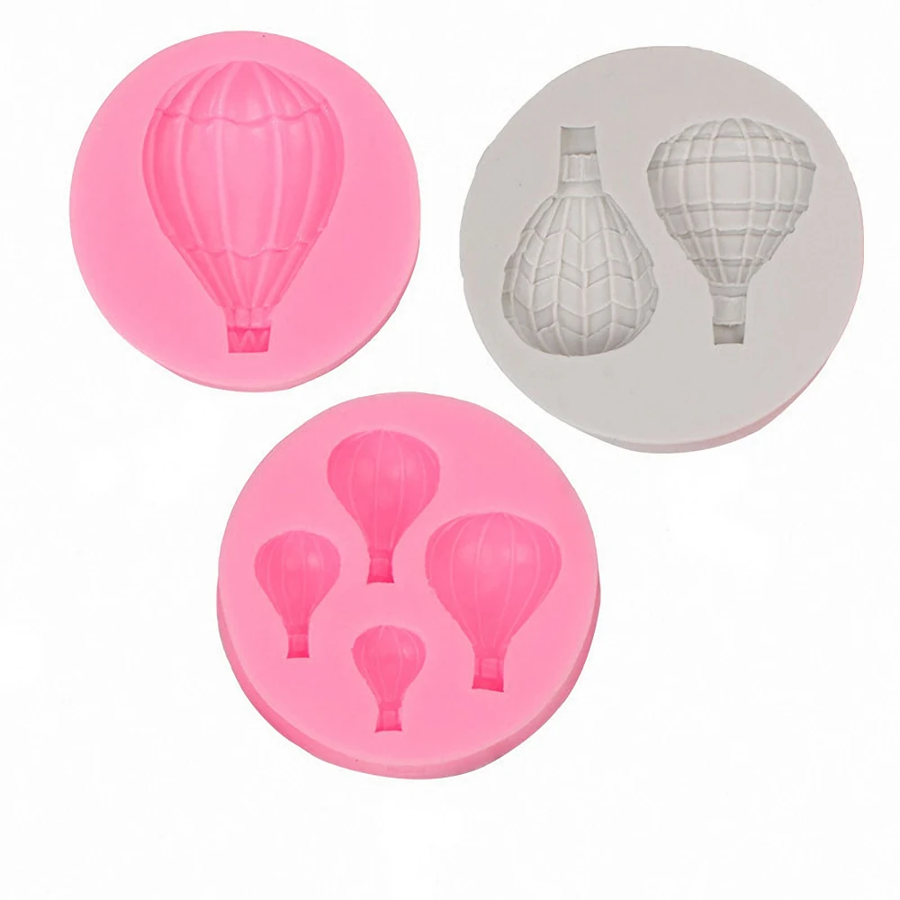 Hot Air Balloon Silicone Mold DIY Cupcake Topper Fondant Cake Decoration Tool Polymer Clay Candy Chocolate Gumpaste Moulds
Hot Air Balloon Silicone Mold DIY Cupcake Topper Fondant Cake Decoration Tool Polymer Clay Candy Chocolate Gumpaste Moulds