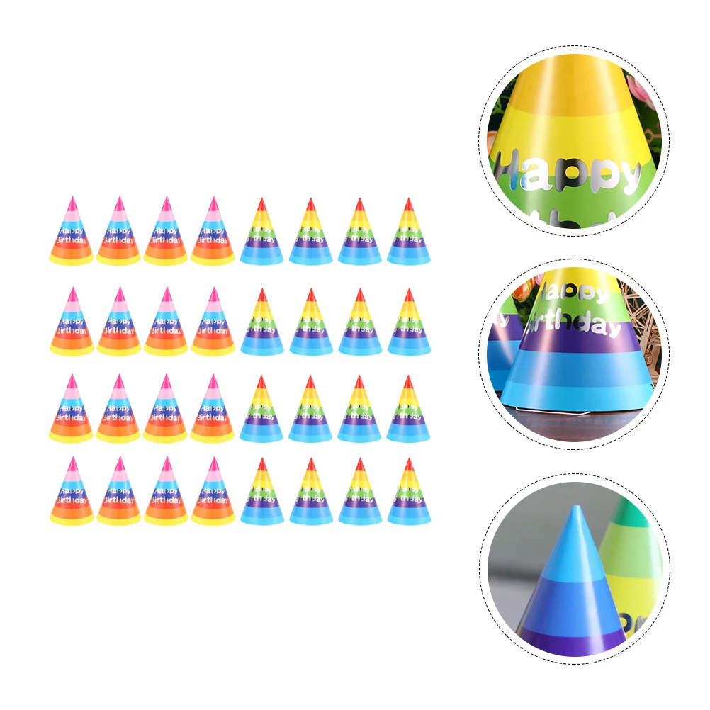Birthday Party Hats Hat Kidspaper Cone Cap Baby Happyrainbow Adults Kid Mini Headband New Year Decor Tiara Costume Pompom B
Birthday Party Hats Hat Kidspaper Cone Cap Baby Happyrainbow Adults Kid Mini Headband New Year Decor Tiara Costume Pompom B