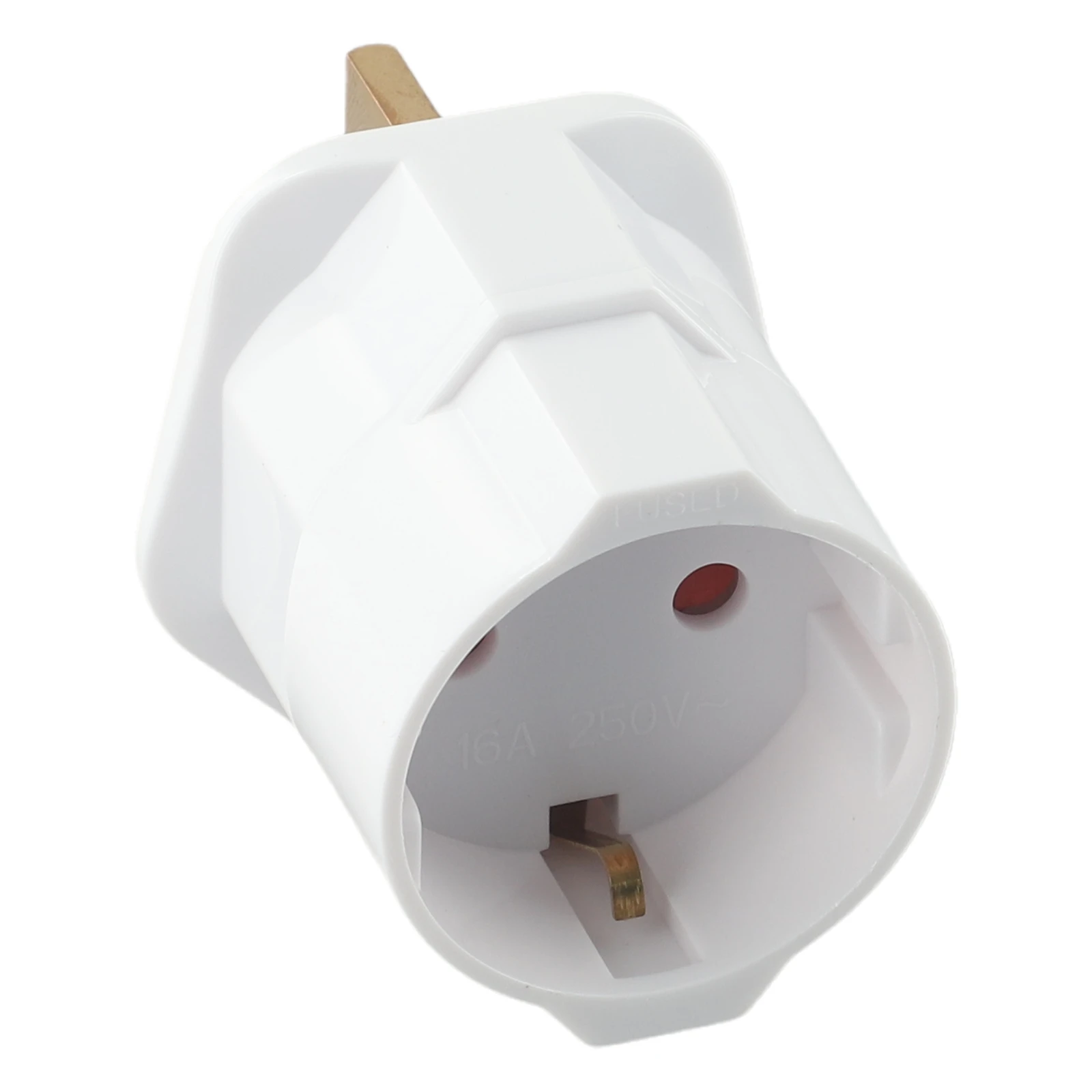 British Plug Adapter Home 2Pin To 3Pin ABS Durable With Ground 13A 250V ABS Plastic White 1 Pcs British Standard
British Plug Adapter Home 2Pin To 3Pin ABS Durable With Ground 13A 250V ABS Plastic White 1 Pcs British Standard