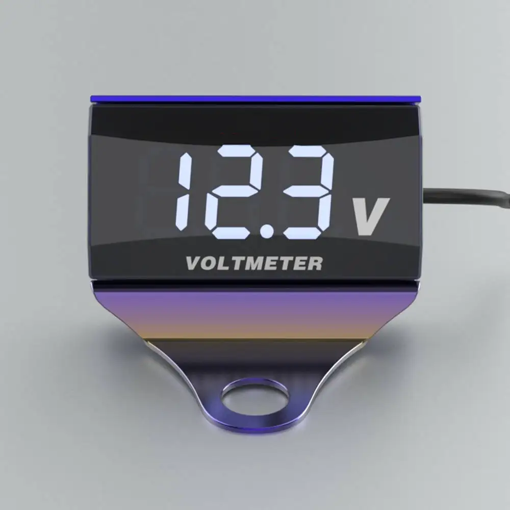 DC10-150V Digital Voltmeter Motorcycle Accessories with LED Display Waterproof Voltage Tester Battery Moniter Gauge with Bracket
DC10-150V Digital Voltmeter Motorcycle Accessories with LED Display Waterproof Voltage Tester Battery Moniter Gauge with Bracket