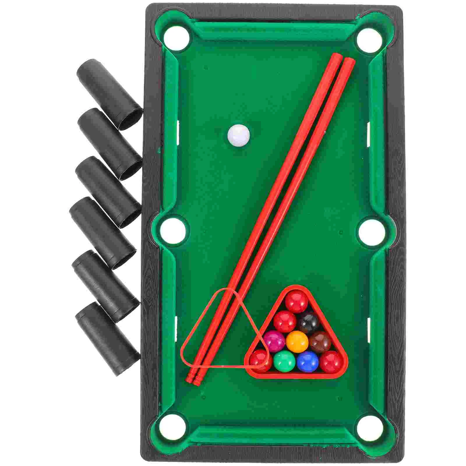 

Mini Table Pool Billiard Billiards Toy Game Tabletop Kids Desktop Set Play Family Interactive Games Cat Miniature Tables Adults