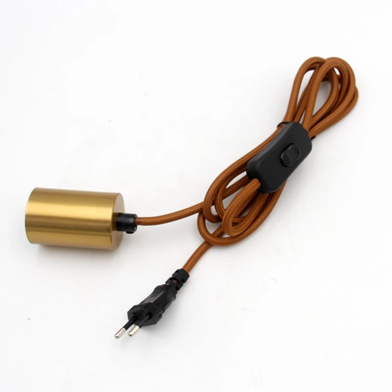 Держатель лампы REACHYEA E27 с тканевым кабелем 2 метра
Держатель лампы REACHYEA E27 с тканевым кабелем 2 метра