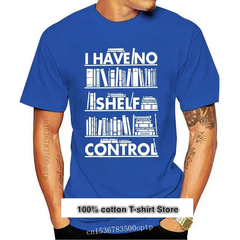 

Camiseta de gran tamaño para hombre, camisa con Control de estantería, lectura de libros, librario, M-3Xl