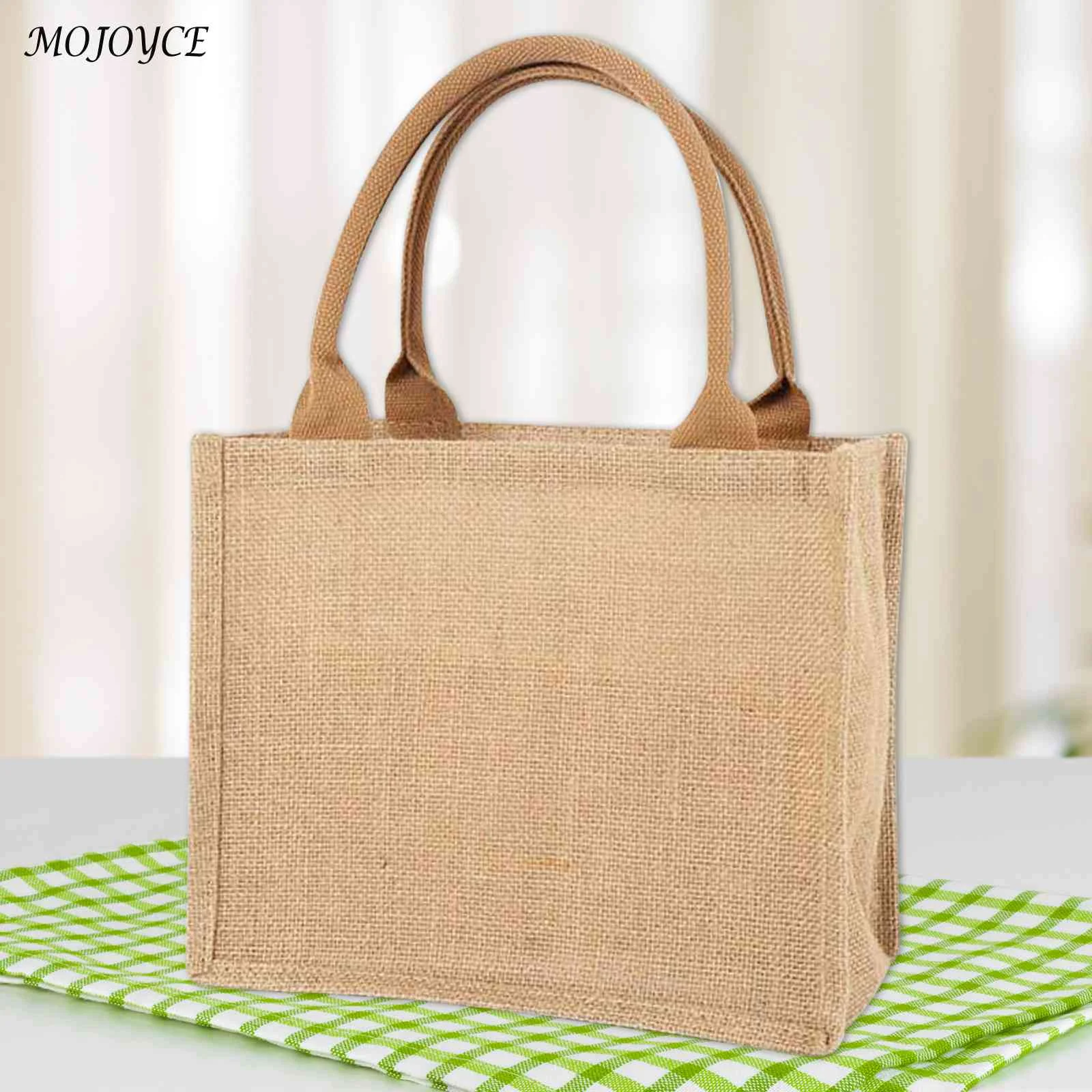 Women Retro Beach Handbag Creative Burlap Solid Color Beach Top-Handle Bag Fashion Ladies Traveling Shopping Bags
Women Retro Beach Handbag Creative Burlap Solid Color Beach Top-Handle Bag Fashion Ladies Traveling Shopping Bags