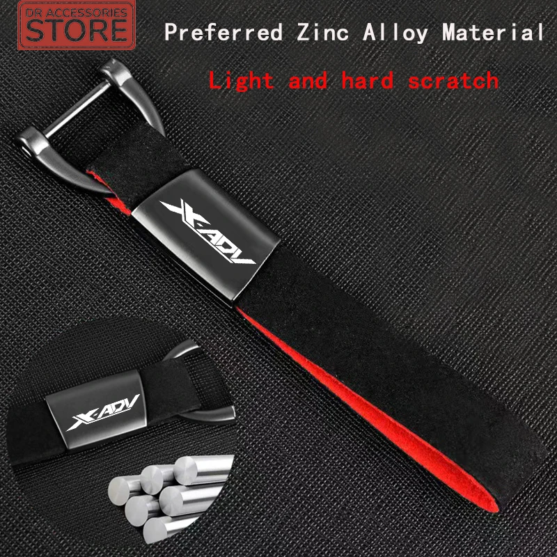 for HONDA XADV X-ADV 750 2018 2019 2020 2021 X ADV Accessories Custom LOGO Motorcycle Keyring Zinc Alloy Suede Leather Keychain
for HONDA XADV X-ADV 750 2018 2019 2020 2021 X ADV Accessories Custom LOGO Motorcycle Keyring Zinc Alloy Suede Leather Keychain