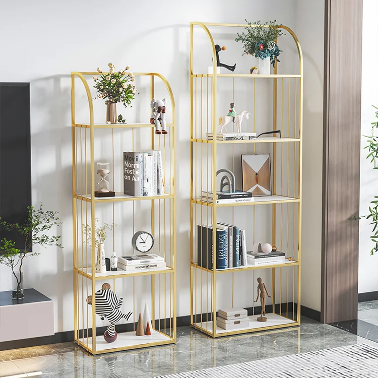 Customized Nordic rack gold wrought iron living room storage rack multi-layer floor partition shelf light nail art display rack 
Customized Nordic rack gold wrought iron living room storage rack multi-layer floor partition shelf light nail art display rack