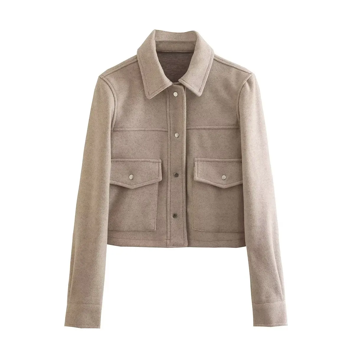 2023 Fashion Autumn Women Coats Solid Turn-Down Collar With Pockets Winter Female Jackets Ladies Chic Casual Jackets Outerwear
2023 Fashion Autumn Women Coats Solid Turn-Down Collar With Pockets Winter Female Jackets Ladies Chic Casual Jackets Outerwear