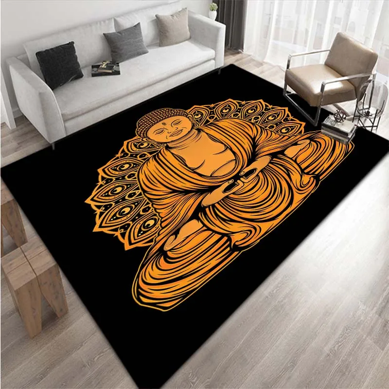 Buddhist Buddha Pattern Living Room Rug Floor Mat Dust-proof anti-skid living room bedroom carpet floor mat carpet rug
Buddhist Buddha Pattern Living Room Rug Floor Mat Dust-proof anti-skid living room bedroom carpet floor mat carpet rug