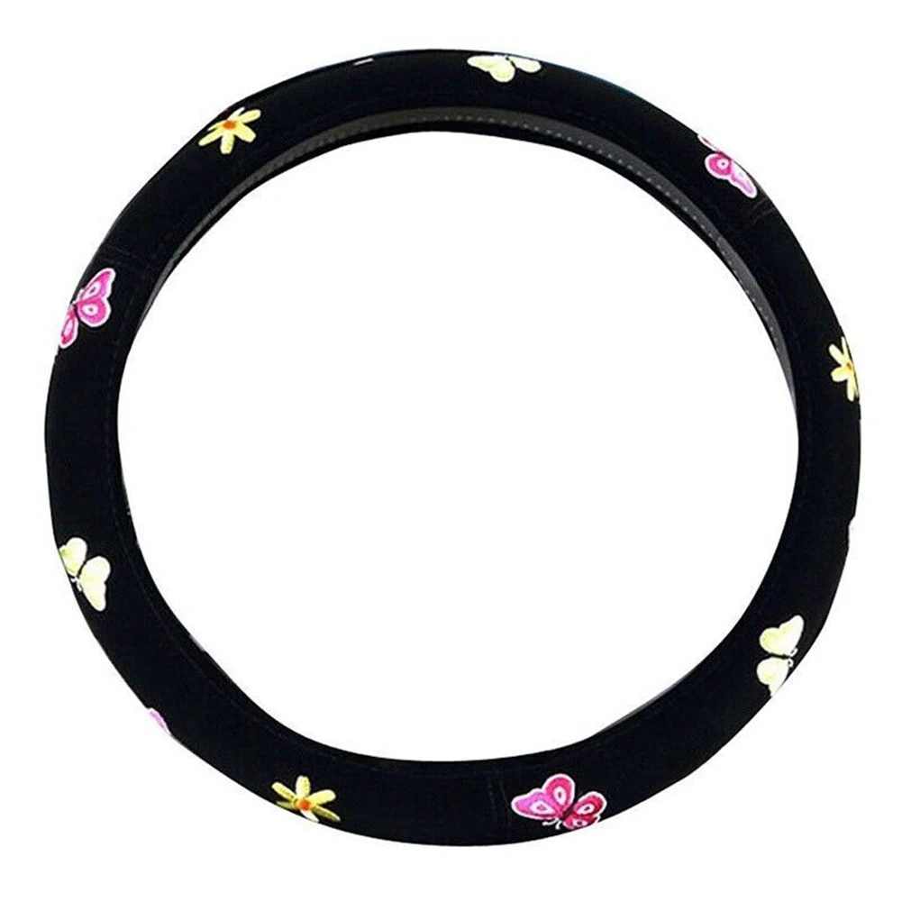 Protective Cover Steering Wheel Cover 1 Piece 38cm Black High Quality Plush Universal Car Steering Wheel Cover
Protective Cover Steering Wheel Cover 1 Piece 38cm Black High Quality Plush Universal Car Steering Wheel Cover