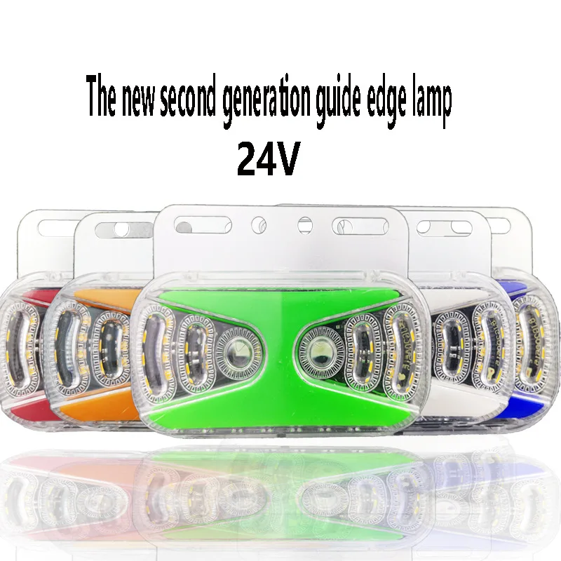 1PCS LED Side Marker Warning Light Trailer 24V LED Indicators Clearance Truck Signal Brake Rear Parking Lights for Truck Parts
1PCS LED Side Marker Warning Light Trailer 24V LED Indicators Clearance Truck Signal Brake Rear Parking Lights for Truck Parts