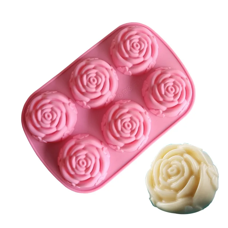 Silicone 6 Holes Flower Rose Cake Ice Cream Chocolate Mold Soap 3D Cupcake Bakeware Baking Dish Cake Pan Muffin Mould
Silicone 6 Holes Flower Rose Cake Ice Cream Chocolate Mold Soap 3D Cupcake Bakeware Baking Dish Cake Pan Muffin Mould